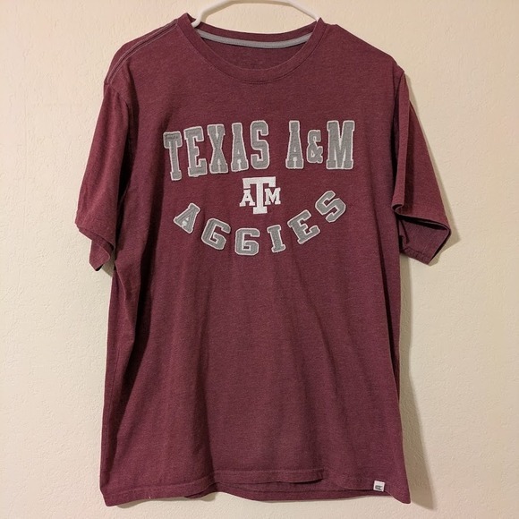 Other - Texas A&M Aggies T-Shirt‎ Mens Sz M Maroon NCAA Colosseum Spirit Shirt